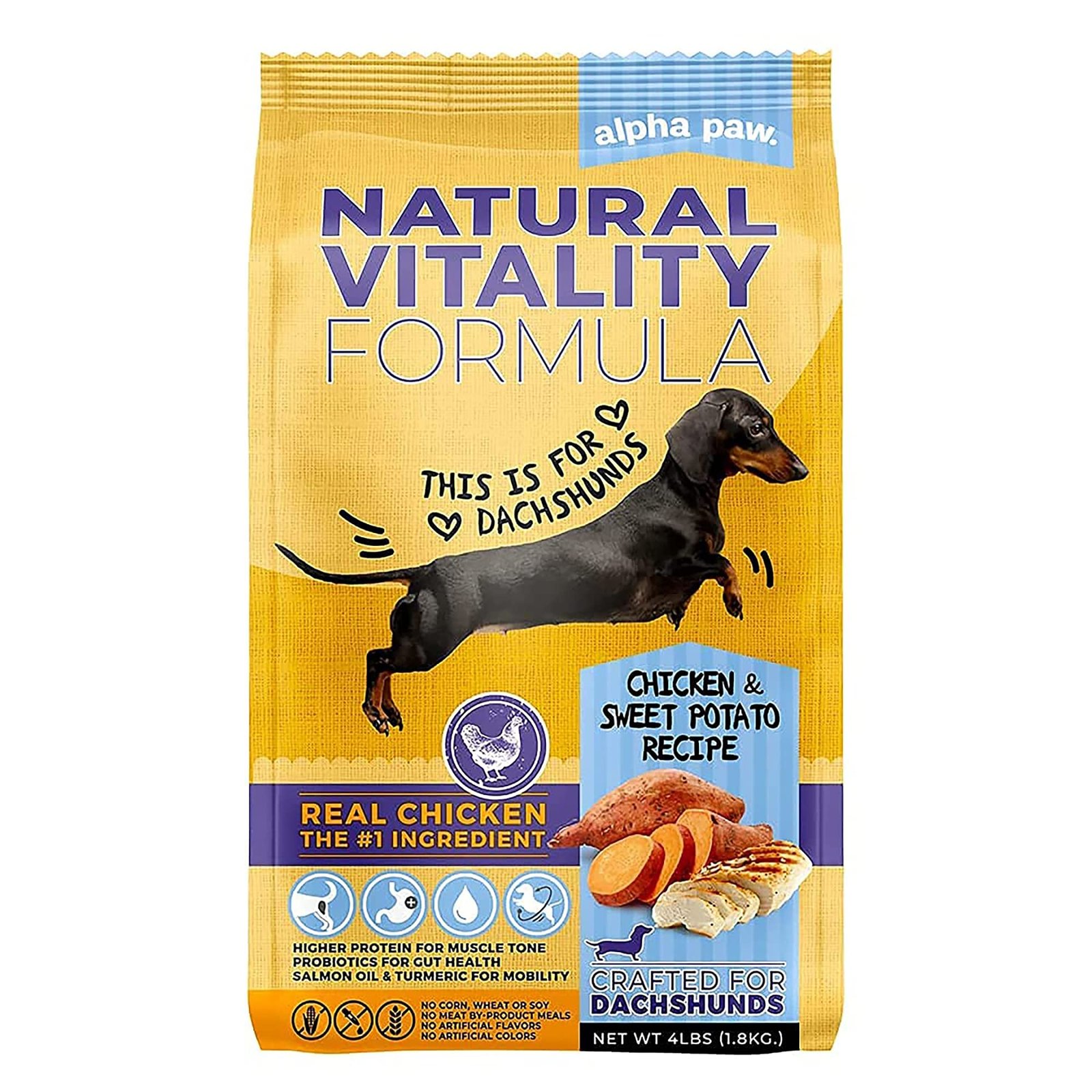 alpha paw natural vitality dog food