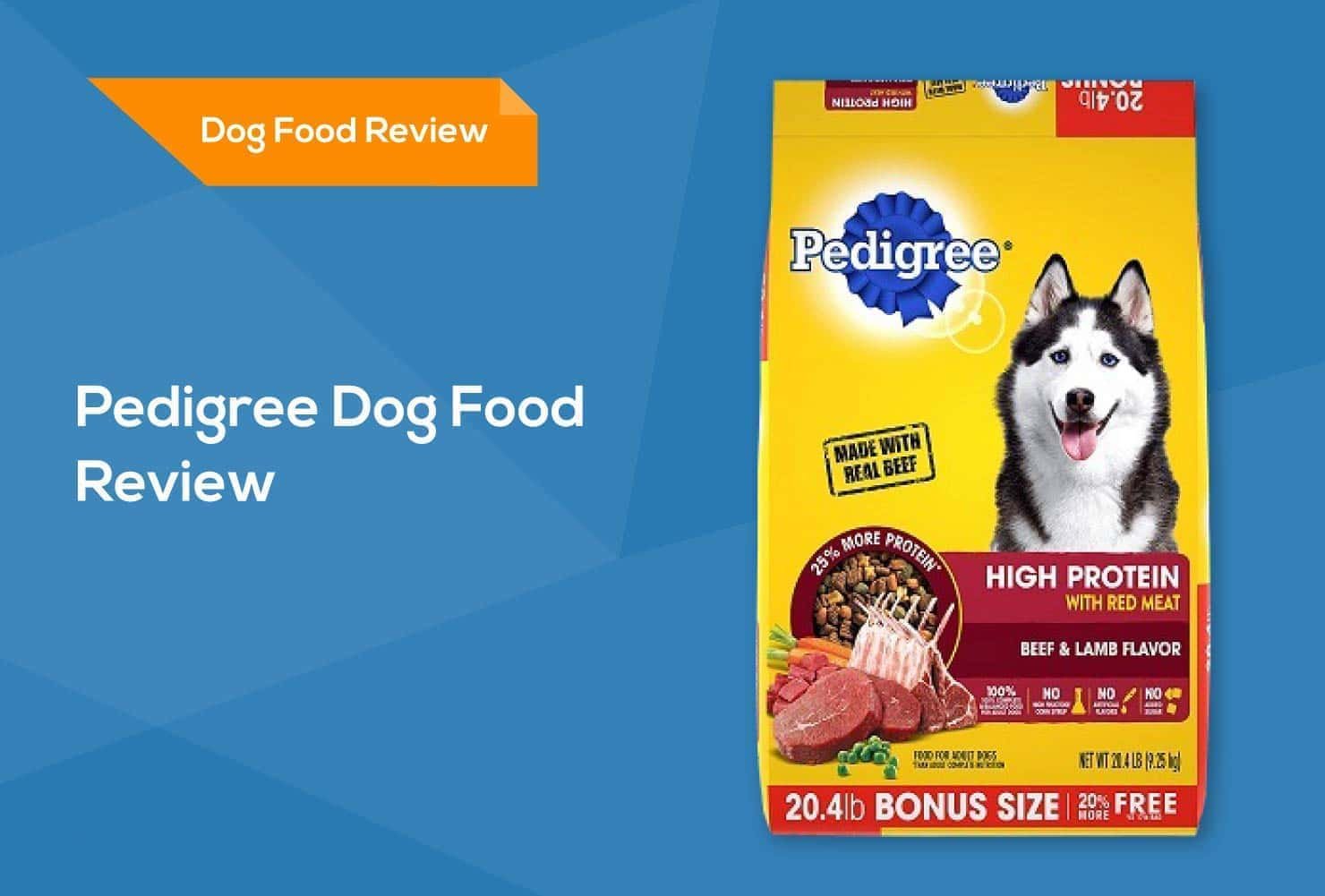 is pedigree high protein good for dogs
