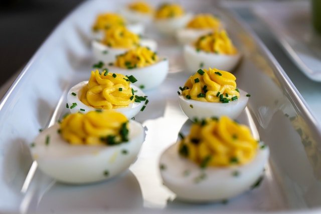 are deviled eggs good for dogs